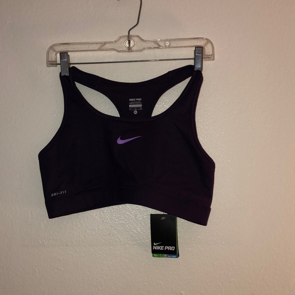 Dark purple Nike Sports Bra Size XL NWT